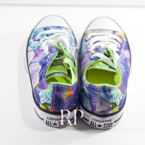 Converse All Star Chuck Taylor OX Digital Floral Sneaker SZ 7 - Picture 3 of 5